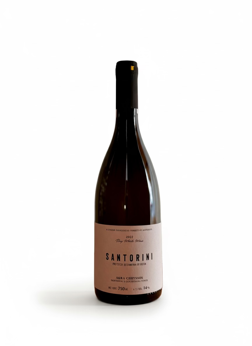 Akra Chryssos Santorini PDO 2022 - Weinhandel Holy Grail Köln