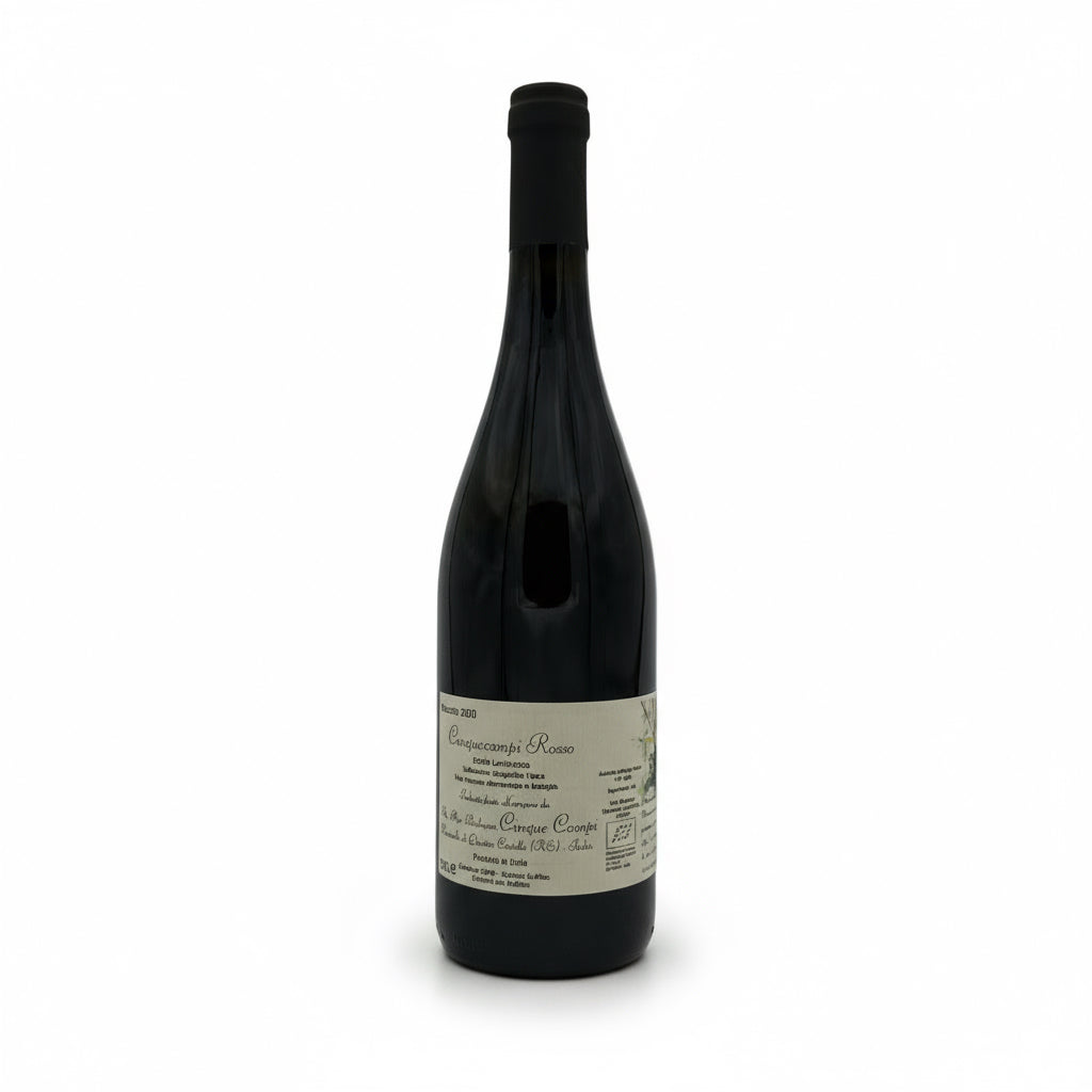 Cinque Campi - "Cinquecampi" Rosso Frizzante Emilia Lambrusco IGT BIO - Weinhandel Holy Grail Köln
