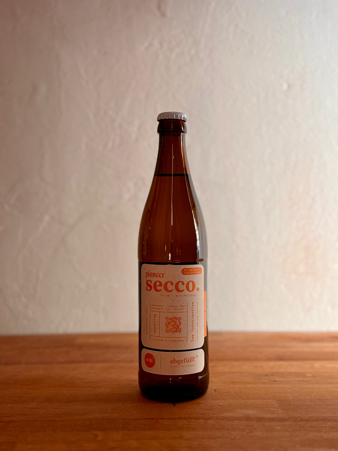 Secco abgefüllt BIO - Weinhandel Holy Grail Köln
