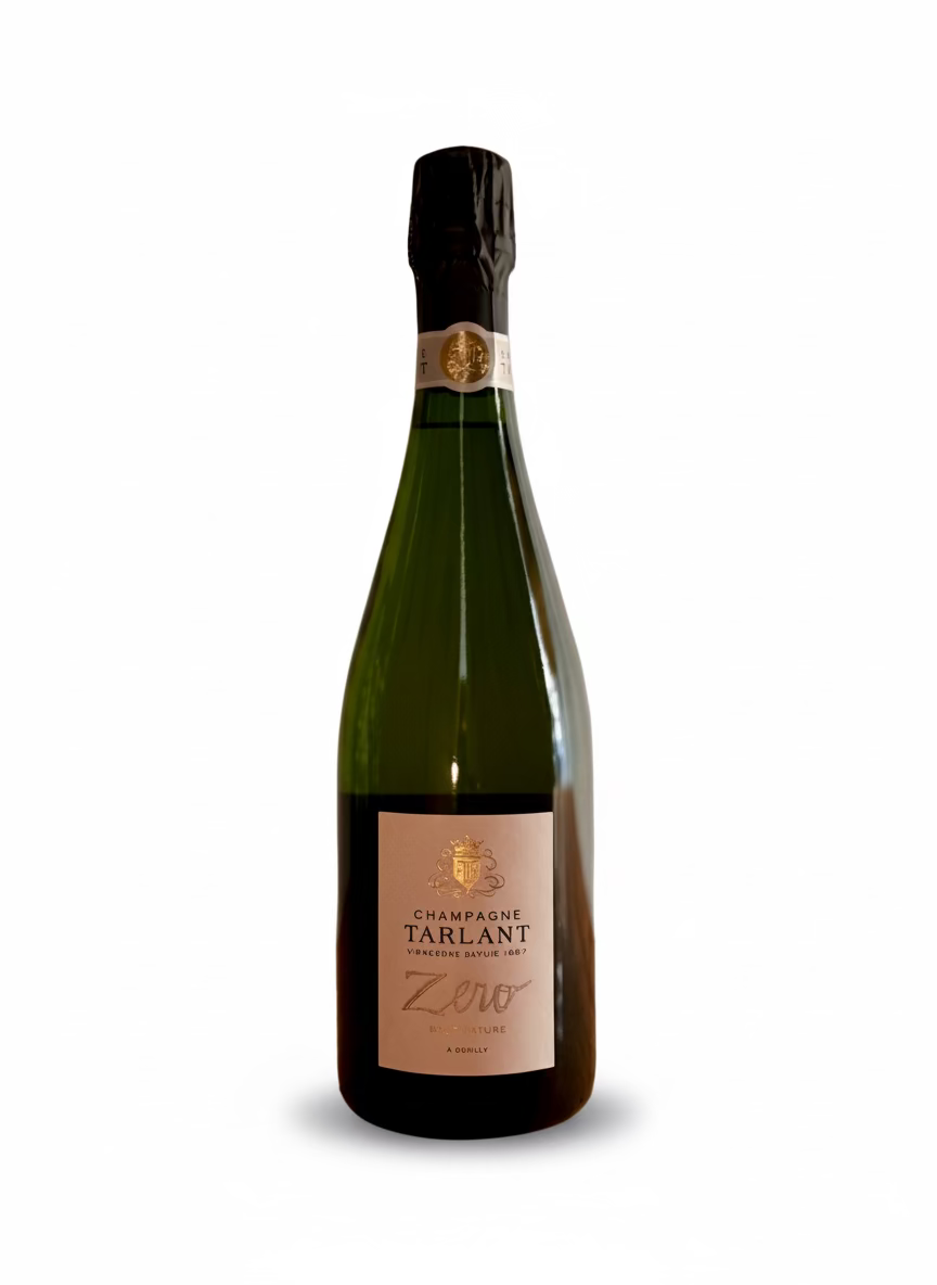 Tarlant Champagne - Zero Brut Nature Vendanges 2015+Reserveweine BIO - Weinhandel Holy Grail Köln
