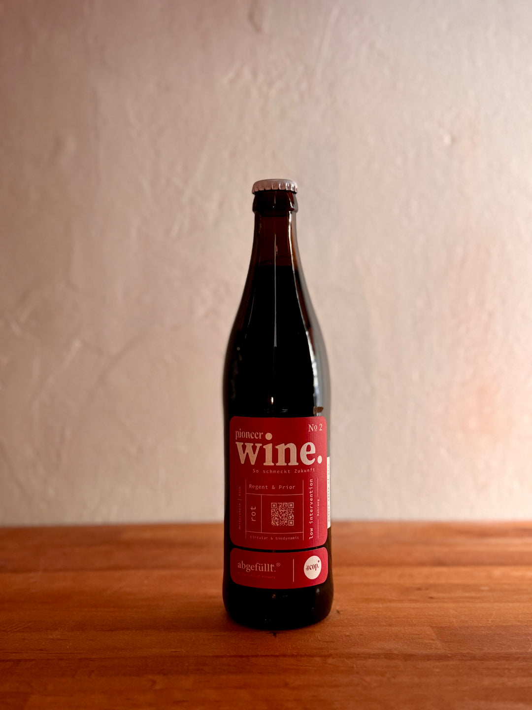 rot No. 2 abgefüllt BIO - Weinhandel Holy Grail Köln