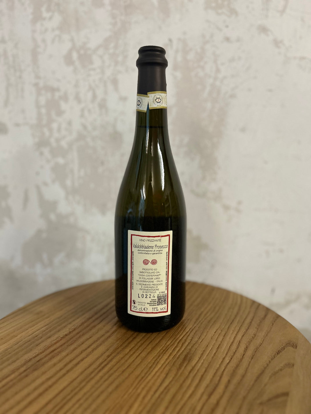 Casa Coste Piane Valdobbiadene Prosecco DOCG, Frizzante Naturalmente