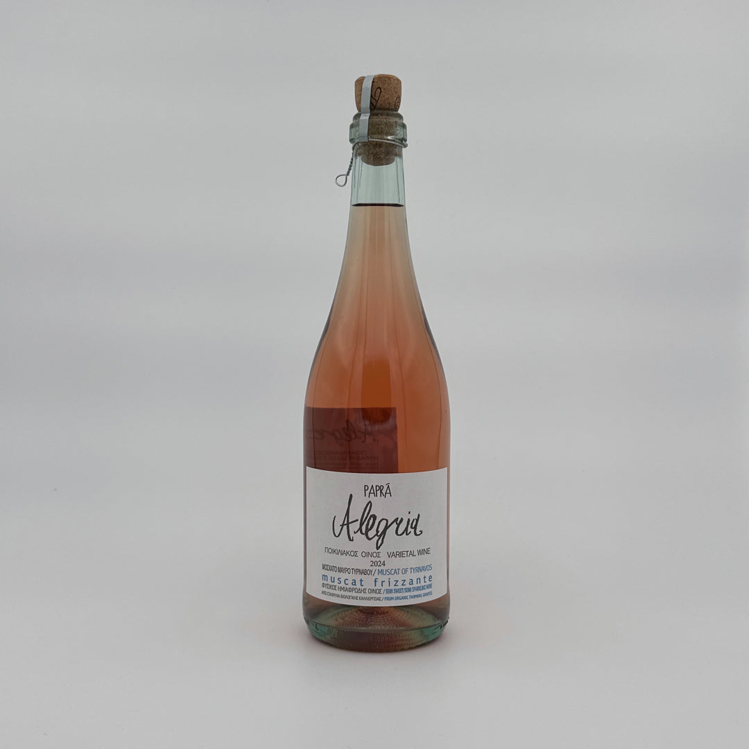 Alegria Frizzante Rose 2024 BIO Paprás Organic Wines - Weinhandel Holy Grail Köln