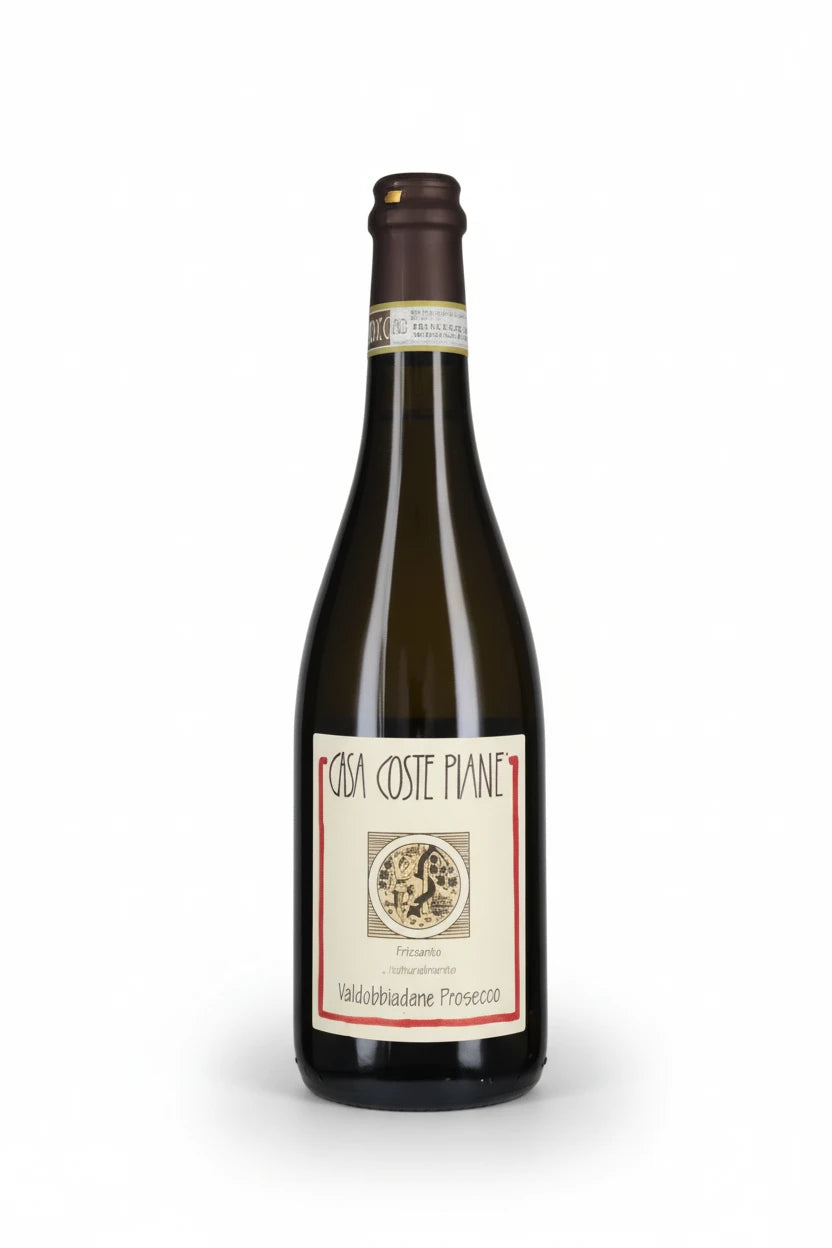 Casa Coste Piane Valdobbiadene Prosecco DOCG, Frizzante Naturalmente - Weinhandel Holy Grail Köln
