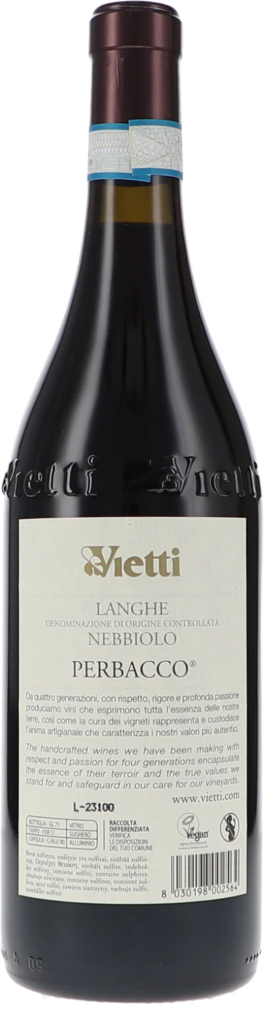 Vietti - Langhe Nebbiolo Perbacco DOC 2021