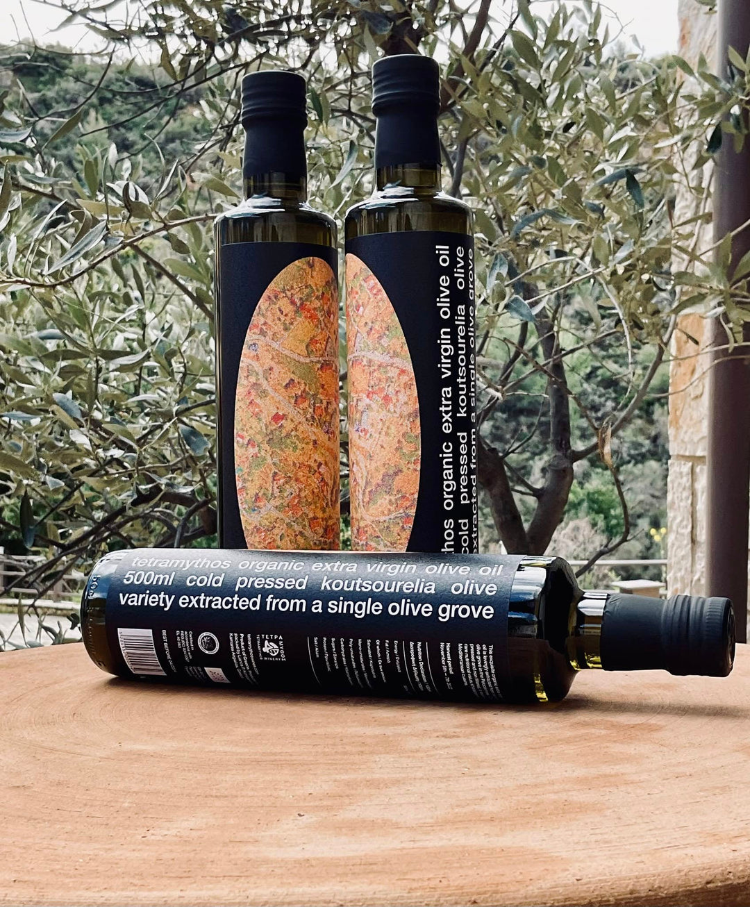 Olive Oil Tetramythos