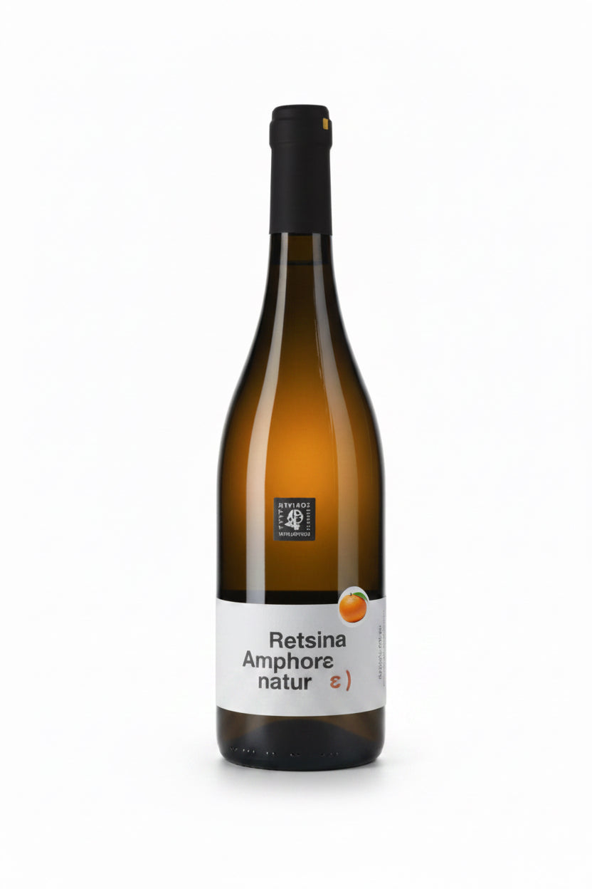 Retsina Amphore natur Orange | Tetramythos Winery