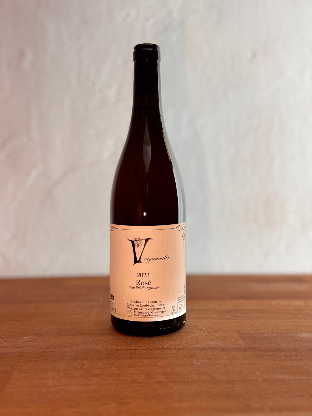 Rosé vom Spätburgunder 2023 Weingut Klaus Vorgrimmler