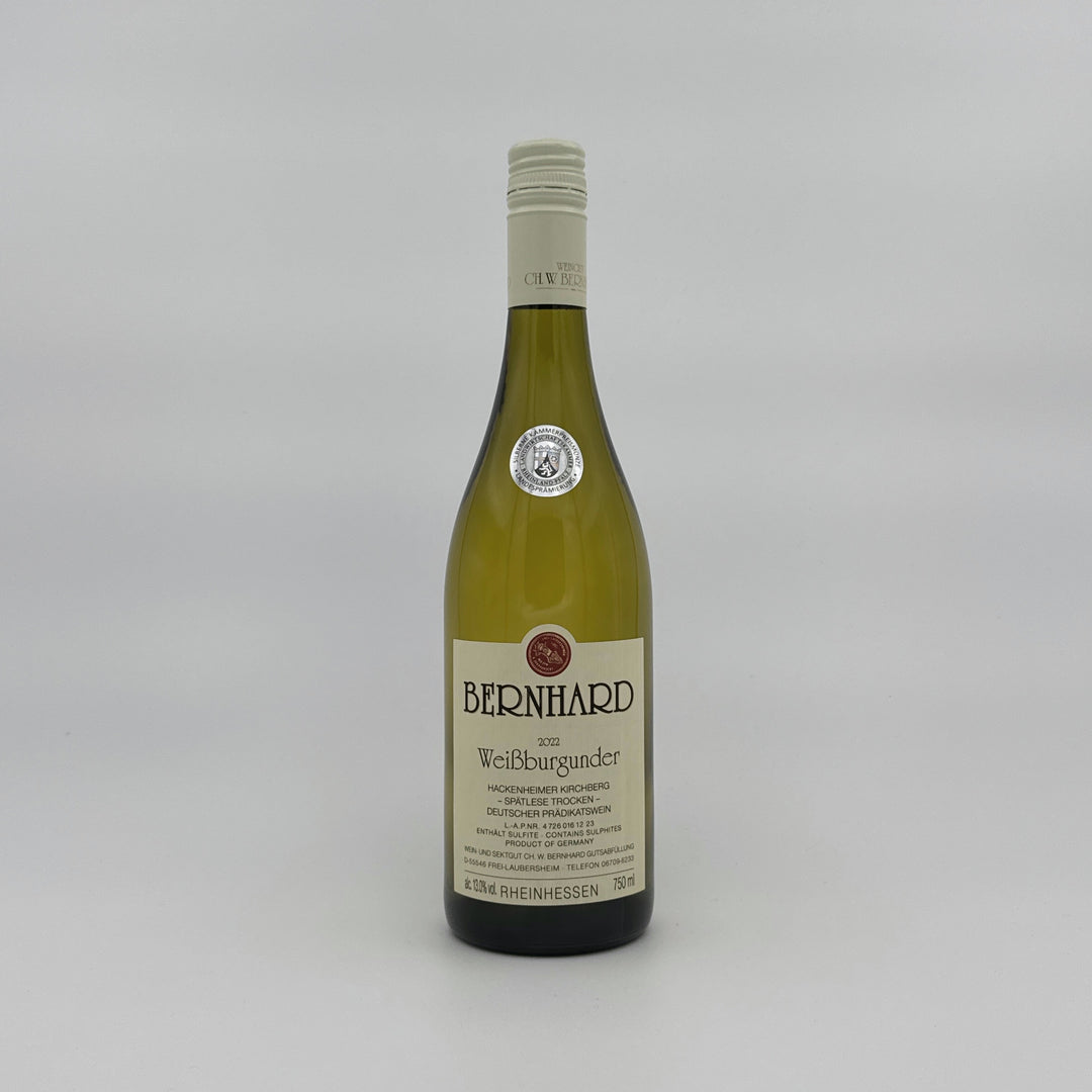 Weingut Ch. W. Bernhard Weißburgunder Spätlese Trocken 2022 - Weinhandel Holy Grail Köln