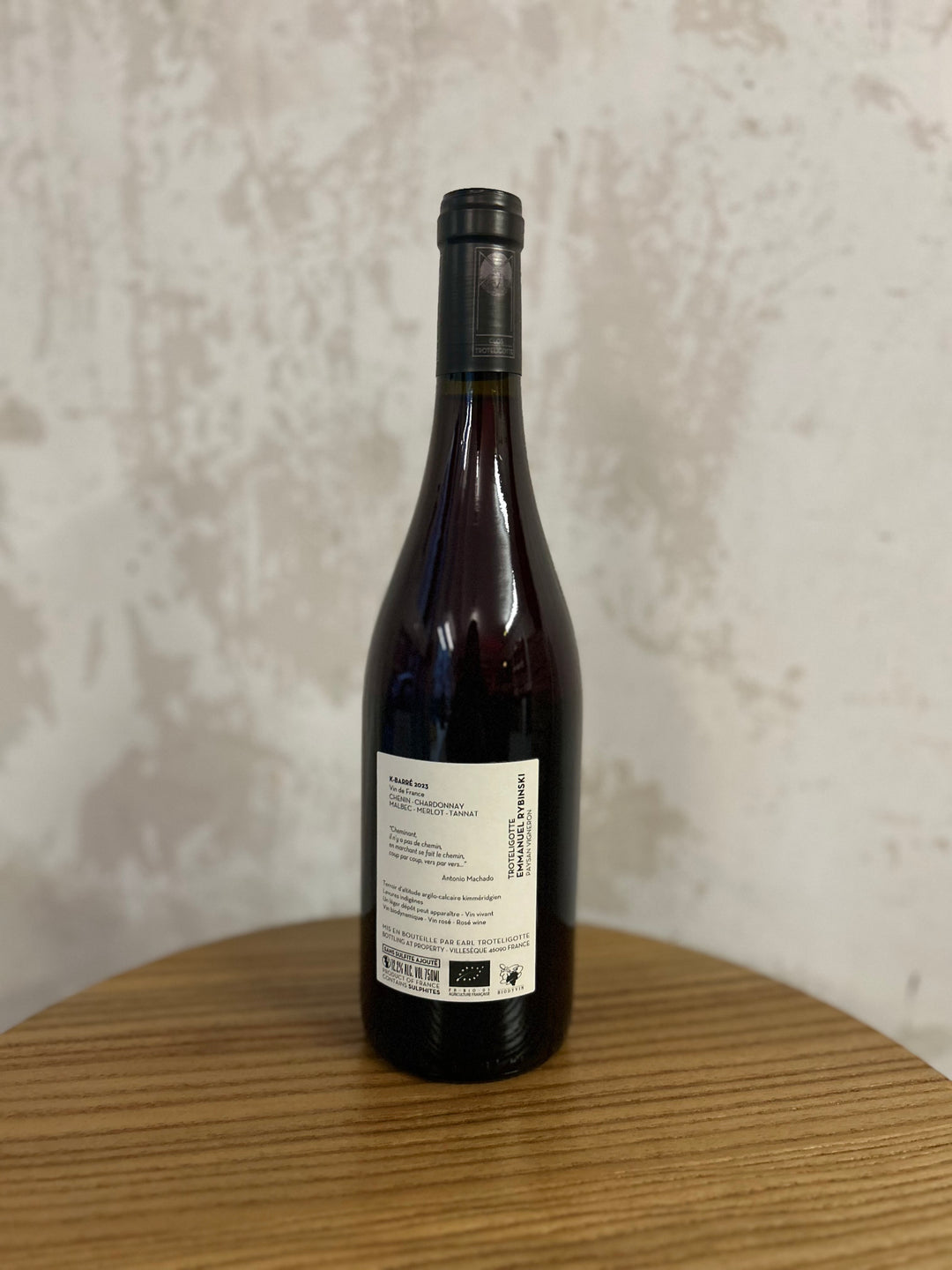Clos Troteligotte K-Barré VdF BIO