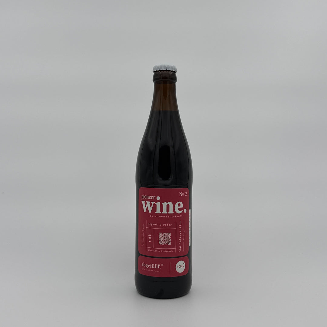 rot No. 2 abgefüllt BIO - Weinhandel Holy Grail Köln