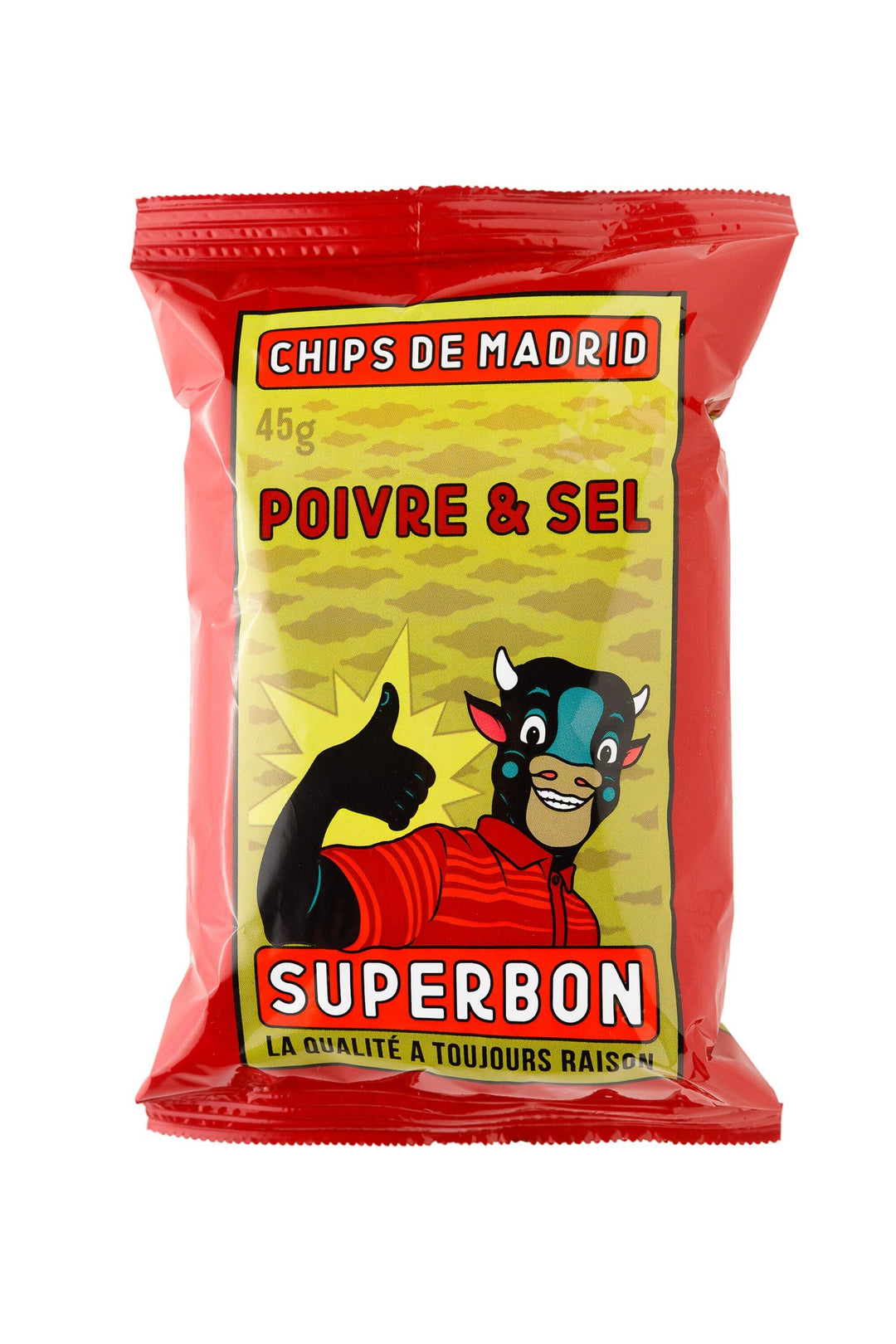 Pfeffer- und Salzchips 45g - SUPERBON - Weinhandel Holy Grail Köln